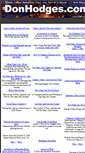 Mobile Screenshot of donhodges.com